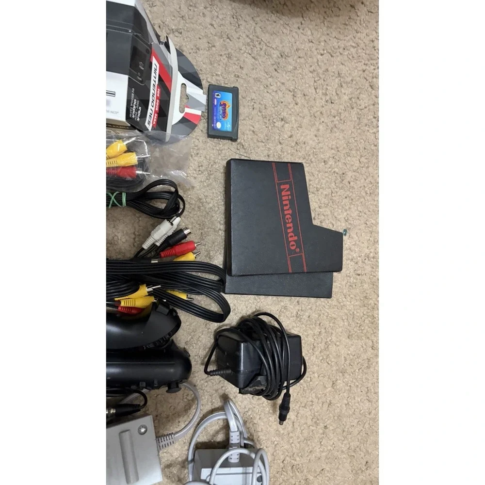 Lot of 6 Official OEM Nintendo Wii Wii U AC Power Supply Adapter Cords And More